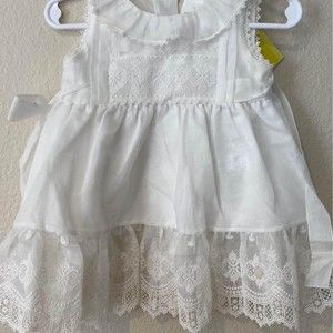 Pili Carrera Lace 6 Month Baby Dress NEW